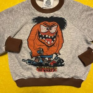 Shop Hot Honey vintage inspired handmade sweatshirt